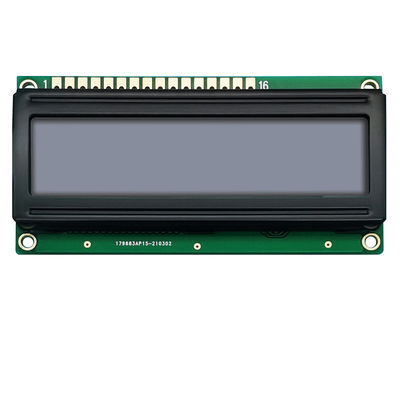 وحدة LCD ذات أحرف متوسطة مقاس 16 × 2 لون أصفر وأخضر HTM1602-12