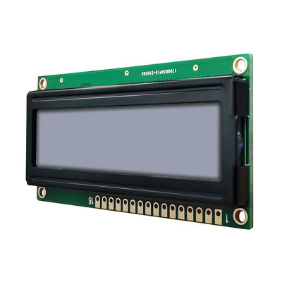 وحدة LCD ذات أحرف متوسطة مقاس 16 × 2 لون أصفر وأخضر HTM1602-12