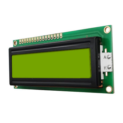 شاشة LCD مقاس 59.46 × 5.96 مم 16 × 1 مزودة بإضاءة خلفية بيضاء HTM-1601A