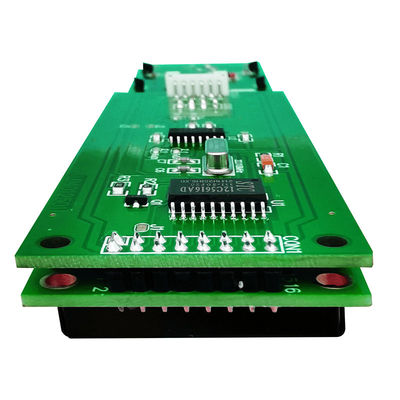 وحدة شخصية LCD مقاس 20 × 2 عملية ، وحدة STN LCD باللون الأصفر والأخضر ، HTM2002C