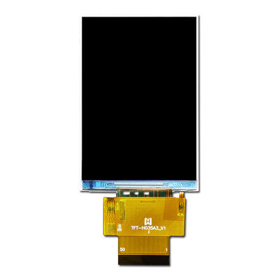 شاشة TFT LCD متعددة الأغراض مقاس 3.5 بوصة يمكن قراءتها بضوء الشمس مع واجهة متوافقة TFT-H035A3HVIST5N50