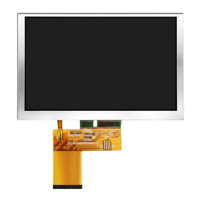 شاشة IC 7262 ملونة TFT تعمل باللمس متعددة الأغراض 5.0 بوصة 800 × 480 نقطة TFT-H050A1SVIST6N40