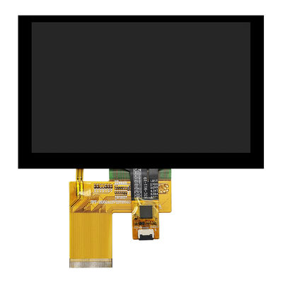 5 بوصة 800X480 Pcap مراقب درجة حرارة واسعة شاشة TFT LCD وحدة تعمل باللمس