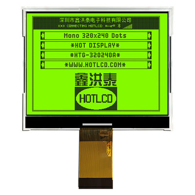SPI Graphic COG LCD Module 320x240 ST75320 FSTN عرض إيجابي انعكاسي HTG320240A