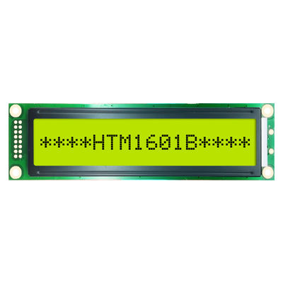 وحدة شاشة عرض LCD أحادية اللون مقاس 16 × 1 ، وحدة شاشة LCD صغيرة الحجم S6A0069 HTM1601B