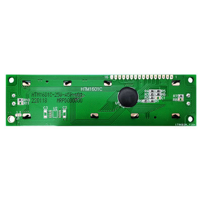 وحدة LCD أحادية اللون 1X16 مع واجهة MCU HTM1601C