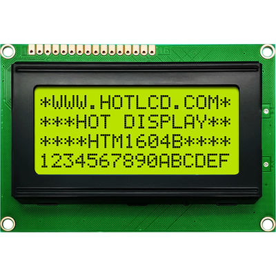 وحدة LCD طراز COB 16X4 LCD مع إضاءة خلفية بيضاء جانبية HTM1604B