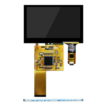 4.3 بوصة 800x480 TFT Lcd Monitor Pcap Monitor TFT LCD Display الشركة المصنعة