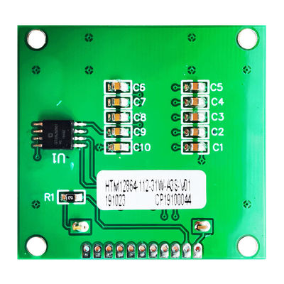 11PIN Graphic LCD Module متوافق مع RoHS شاشة الكريستال السائل