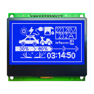 128X64 COB جرافيك LCD وحدة عرض FSTN مع الجهد السلبي