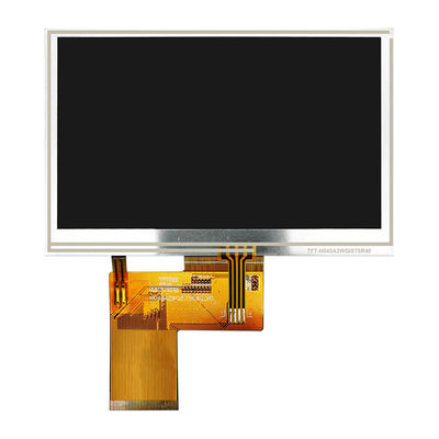 4.3 &quot;بوصة لوحة اللمس المقاومة Tft Lcd 480x272 Ips Lcd Monitors Tft Lcd Display الشركة المصنعة