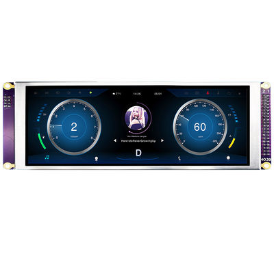7.84 بوصة شريط نمط IPS شاشة TFT LCD 1280x400 MCU لشاشة السيارة