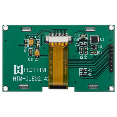 2.42 &quot;بوصة 128x64 COG SSD1309 وحدة عرض OLED مع التحكم في المعدات + PCB + الإطار