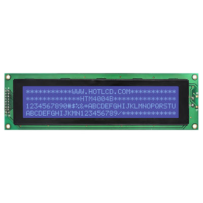 شاشة LCD متعددة المشاهد 40 × 4 أحرف ، وحدة الأحرف MCU LCD